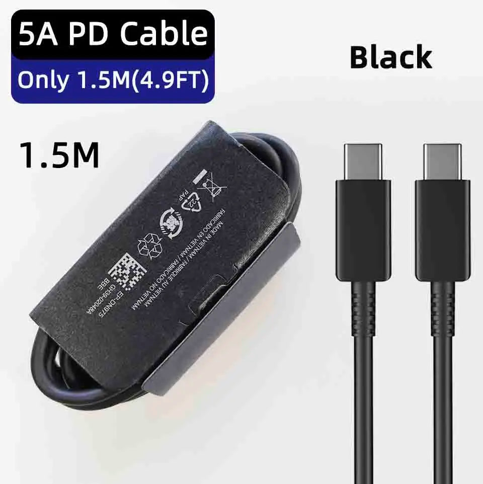 Chargeur de voiture SAMSUNG d'origine Type C 60w 45w 15w PD, câble de charge rapide pour Samsung Galaxy S26 S25 S24 S23 Z Fold 8 7 6